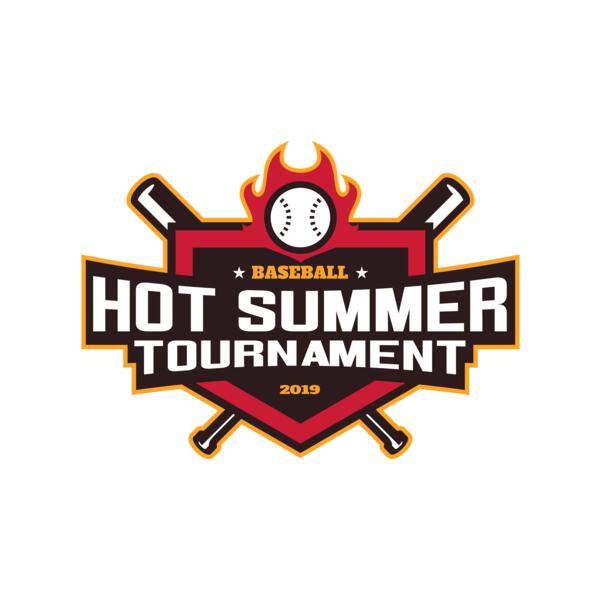Hot Summer Tournament Baseball logo 01 Thumbnail