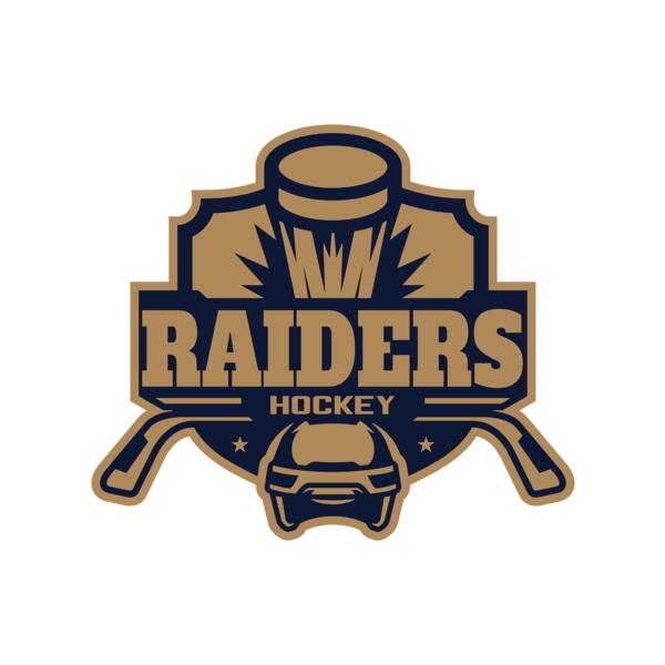 Raiders Hockey logo template Thumbnail