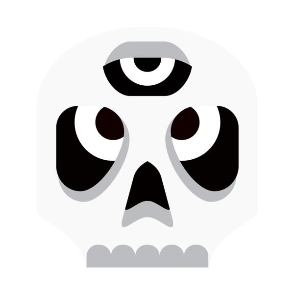 Elements Skulls logo template 18 Thumbnail