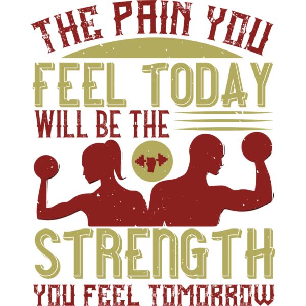 The pain you feel today  will be the strength you feel tomorrow Thumbnail